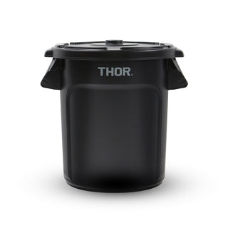 THOR ( ソー ) ラウンドリッド フォー 38L | 蓋 | フタ | ふた | ラウンドコンテナ用 | 38L | シンプル | ブラック | ライトグレー | 368338 | そー
