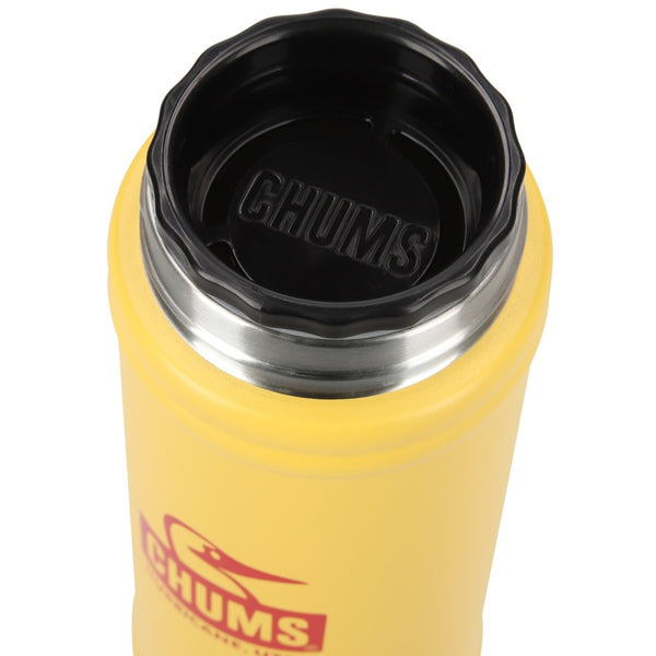CHUMS ( チャムス ) キャンパーウェーブボトル500ml | 食器 | キッチン用品 | 水筒 | ボトル | 通勤 | 通学 | アウトドア | レジャー | スポーツ | 水分補給 | 500ml | ステンレス | 内蓋付 | CH62-2128 | ちゃむす