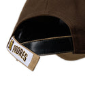 NEW ERA ( ニューエラ ) 9FORTY 2-Tone Woven Label サンディエゴ・パドレス ウォルナット カーキバイザー | 帽子 | キャップ | 日よけ | ポリエステル | ユニセックス | 14667826 | にゅーえら | アウトドア | キャンプ | お出かけ | レジャー