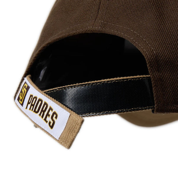 NEW ERA ( ニューエラ ) 9FORTY 2-Tone Woven Label サンディエゴ・パドレス ウォルナット カーキバイザー | 帽子 | キャップ | 日よけ | ポリエステル | ユニセックス | 14667826 | にゅーえら | アウトドア | キャンプ | お出かけ | レジャー
