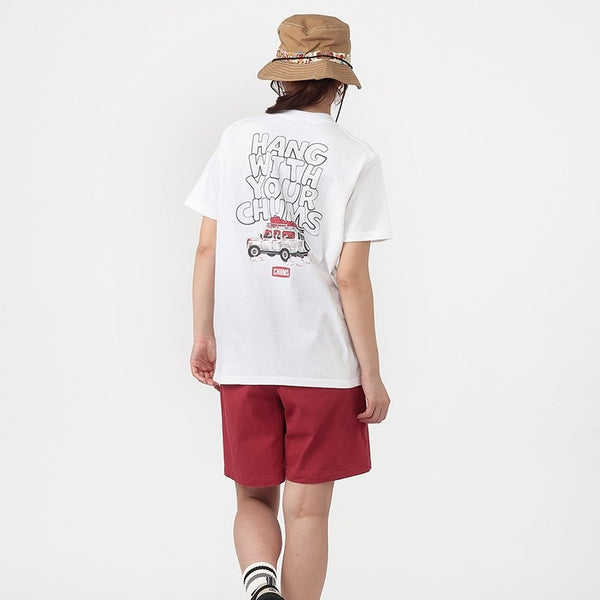 CHUMS ( チャムス ) ドライブインTシャツ | 半袖 | Tシャツ | 半袖Tシャツ | 夏 | アパレル | コットン100％ | プリントTシャツ | ウェア | CH01-2744 | お出かけ | オシャレ | アウトドア | キャンプ | レジャー | ちゃむす