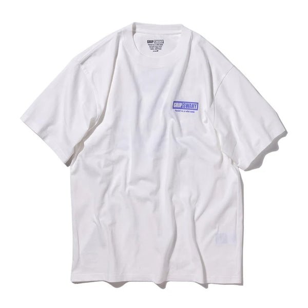 GRIP SWANY ( グリップスワニー ) 【 GSMCT0011 】 NATURE PRINT TEE | Tシャツ | 半袖 | 夏服 | シャツ | アウトドア | キャンプ | レジャー | 半袖Tシャツ | バックプリント | 綿100％ | ぐりっぷすわにー
