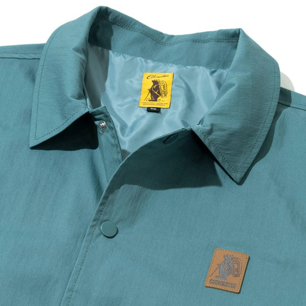 COBMASTER ( コブマスター ) ストレッチC/NベアーロゴコーチJKT | MENS | メンズ | ジャケット | アウター | バックプリント | ウェア | アパレル | コーチジャケット | 春 | ナチュラル | ライトアウター | アウトドア | キャンプ | レジャー | 450208 | こぶますたー