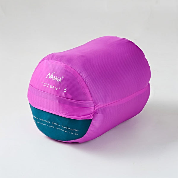 NANGA ( ナンガ ) ZZZ BAG 5 | 寝袋 | シュラフ | 防災 | キャンプ | アウトドア | 5℃ | 化繊 | 軽い | 軽量 | 保温 | 3シーズン | 春 | 夏 | 秋 | マミー型 | N2600-2C092E156071 | なんが