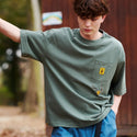 COBMASTER ( コブマスター ) 吸水速乾 抗菌防臭ポケット刺繍ルーズTEE フォレストジップライン | MENS | メンズ | 抗菌 | 防臭 | ゆったり | 半袖 | シンプル | オシャレ | Tシャツ | 456106 | カジュアル | こぶますたー