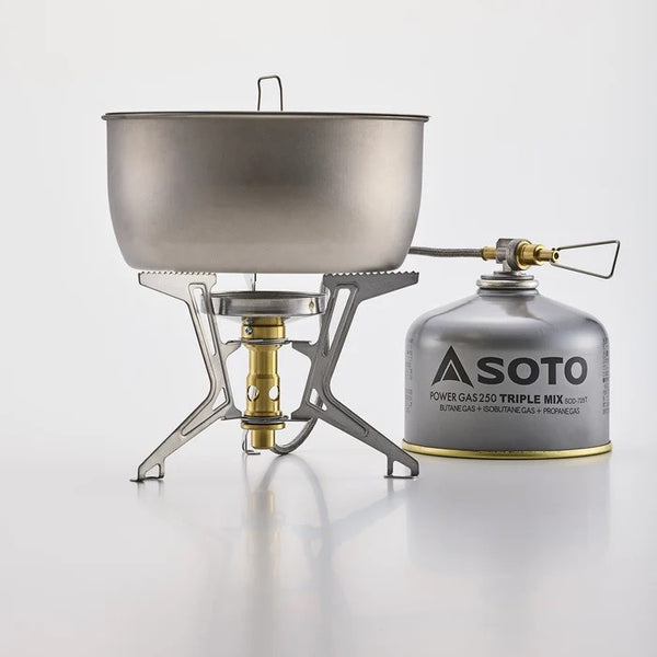 SOTO ( ソト ) マイクロレギュレーターストーブFUSION Trek | ストーブ | バーナー | シングルバーナー | キャンプ | アウトドア | 登山 | トレッキング