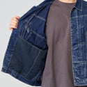 KRIFF MAYER ( クリフメイヤー ) エアーライトデニムジャケット | MENS | メンズ | 2545101 | ジャケット | デニム | 軽量 | 軽い | 通気性 | 羽織る | アウター | 春服 | 綿100% | インディゴ | くりふめいやー | カジュアル | オシャレ