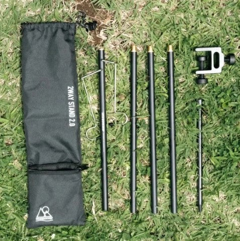 5050WORKSHOP ( フィフティフィフティワークショップ ) 2WAY STAND 2.0 リニューアル | マット | スタンド | アウトドア | キャンプ | 高級感 | ランタンスタンド | アウトドア用品 | キャンプ用品