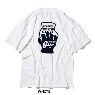 【 SALE 】GRIP SWANY ( グリップスワニー ) 【 GSMCT0010 】 GLOVE LOGO TEE | シャツ | 半袖シャツ | 半袖Tシャツ | Tシャツ | 夏服 | バックプリント | プリント | シンプル | ロゴ | ぐりっぷすわにー | トップス | アパレル