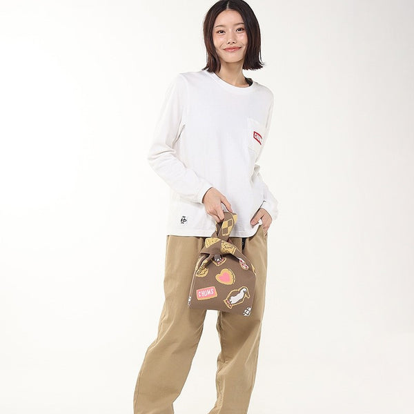 CHUMS ( チャムス ) ジャカードニットミニトートバッグ | トートバッグ | 散歩 | お出かけ | ミニバッグ | 小さめ | ジャカード編み | エコバッグ | サブバッグ | CH60-3934 | ちゃむす