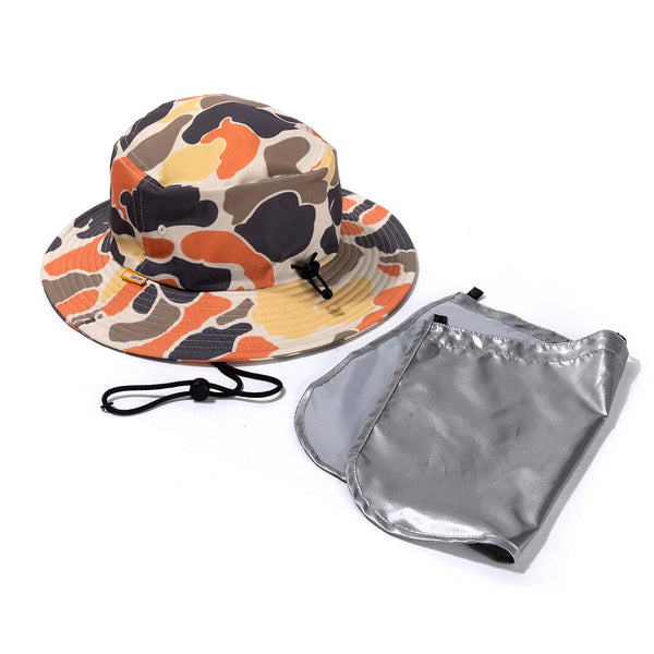GRIP SWANY ( グリップスワニー ) 【 GSMA0049 】  GS AIRFLOW HAT | 帽子 | ハット | 日よけ | 紫外線対策 | 熱中症対策 | サンシェードハット | 速乾 | 通気性 | 首焼け防止 | ぐりっぷすわにー | アウトドア | キャンプ | レジャー
