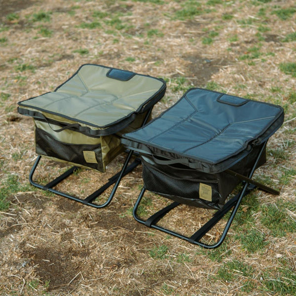 AS2OV ( アッソブ ) NYLON POLYCARBONATE MULTI OTTOMAN マルチオットマン | オットマン | フットスツール | フットレスト | コンパクト | 持ち運び | アウトドア | キャンプ | リラックス | 足置き | 392300 | ブラック | 黒色