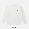 GRAMICCI ( グラミチ ) ワンポイントロゴロングスリーブTシャツ | 長袖 | ウェア | トップス | 長袖Tシャツ | シンプル | G5FU-T100 | カジュアル | ホワイト | ブラック | ぐらみち | ユニセックス | Tシャツ