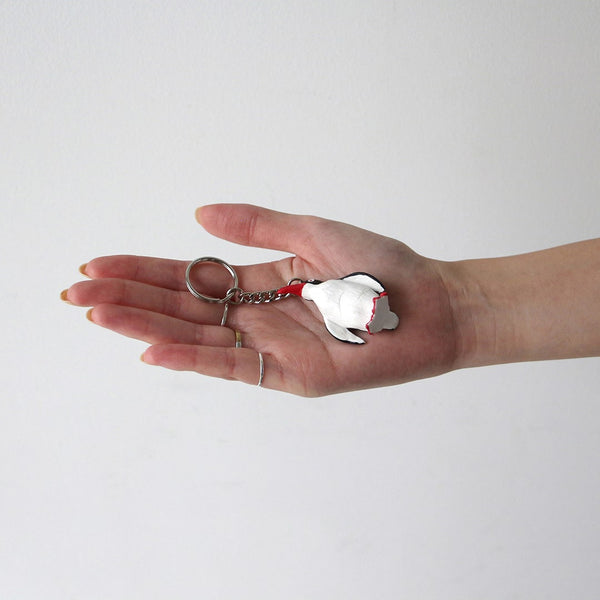 DETAIL ( ディテール ) Alfred Fischer Keyring アルフレッド フィッシャー キーリング | キーホルダー | キーケース | 鍵 | アクセサリー | 動物 | ネコ | 猫 | イヌ | 犬 | ペット | ペンギン | ブタ | 豚 | H0164 | でぃてーる