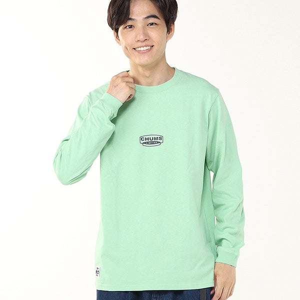 CHUMS ( チャムス ) チャムスリミテッドブラッシュドロングスリーブTシャツ | ロンT | ロングTシャツ | 長袖 | 長袖シャツ | ウェア | トップス | ゆとり | ワンポイント | お出かけ | シンプル | バックプリント | CH01-2660 | ちゃむす