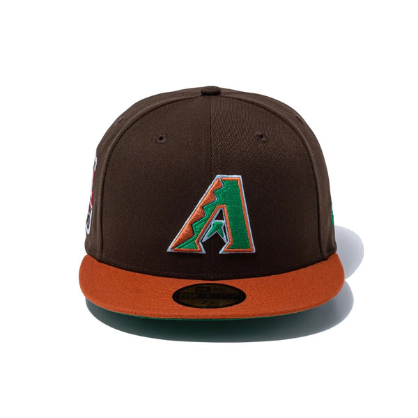 NEW ERA ( ニューエラ ) 59FIFTY Cactus & Grape Fruit アリゾナ・ダイヤモンドバックス ウォルナット ラストバイザー | 帽子 | キャップ | オシャレ | ユニセックス | 日よけ | 紫外線カット | 14921973 | にゅーえら