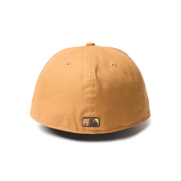 NEW ERA ( ニューエラ ) 59FIFTY MLB Duck Canvas ロサンゼルスドジャース シティーコネクト キャップ ライトブロンズ ドジャース帽子 MLBキャップ ベースボールキャップ メンズ レディース 14745175