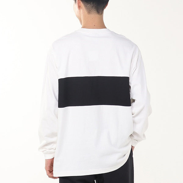 CHUMS ( チャムス ) カーンズパネルロングスリーブTシャツ | ロンT | ロングTシャツ | 長袖 | ウェア | トップス | オーバーサイズ | 型崩れしにくい | お出かけ | コットン | 起毛 | ちゃむす | CH01-2652