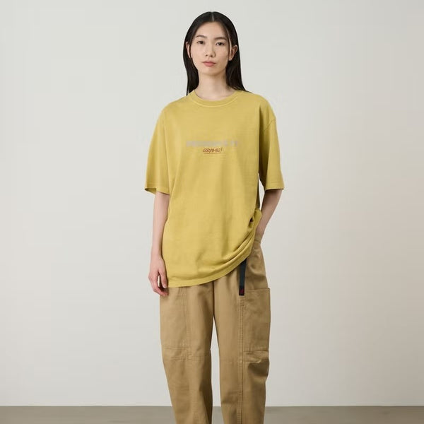 GRAMICCI ( グラミチ ) FOOTPRINTS TEE PIGMENT DYED フットプリントTシャツピグメントダイ | シャツ | Tシャツ | アパレル | 半袖 | 半袖Tシャツ | G6SU-T119 | カジュアル | バックプリント | ぐらみち