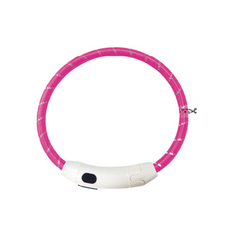 PLATZ ( プラッツ ) セーフティカラー リフレクト | 散歩 | イヌ | 犬 | ペット | 夜 | 夜道 | 光る | カラバリ | 光り方 | 3種類 | 充電 | USB充電 | サイズ調節 | 生活防水 | 雨の日もOK | AX10073 | ライト