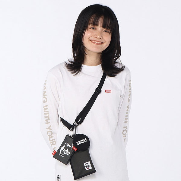 CHUMS ( チャムス ) スリング3ポーチスウェットナイロン | バッグ | ショルダーバッグ | ポーチ | 3個 | セット | スウェット | カジュアル | 定番 | 撥水 | 撥油 | 耐久性 | ナイロン | アウトドア | キャンプ | レジャー | CH60-4080 | ちゃむす