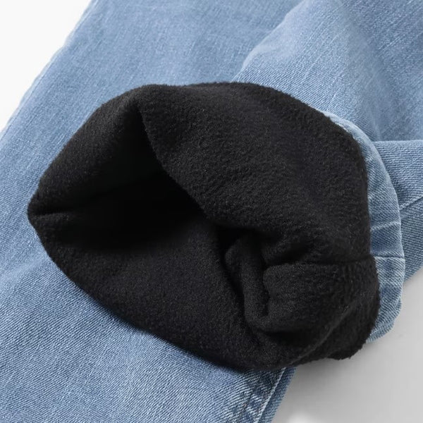 KRIFF MAYER ( クリフメイヤー ) 防風アタタカデニムクライミングパンツ | MENS | メンズ | 2124001 | ロングパンツ | デニム | 防風 | 冬 | あったか | 防寒 | ボトムス | フリース | ストレッチ | レジャー | アクティブ | キャンプ | アウトドア | くりふめいやー