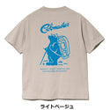 COBMASTER コブマスター 吸水速乾 抗菌防臭 ベーシック Tシャツ 半袖 メンズ スタンダードロゴ クルーネック 綿100% アウトドア キャンプ カジュアル スポーツ 春 夏 UV対策 インナー トップス