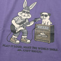 KRIFF MAYER ( クリフメイヤー ) クリフラビット半袖Tシャツ | ギター | 2556300 | 半袖 | Tシャツ | 綿100% | プリントT | カジュアル | 夏 | オシャレ | お出かけ | メンズ | レディース | くりふめいやー