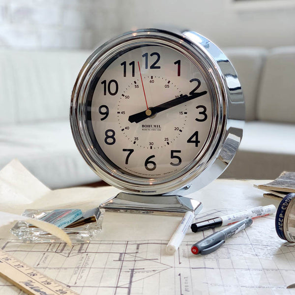 DULTON ( ダルトン ) BOHUMIL CLOCK ボフミル クロック | 時計 | 置き時計 | インテリア | シンプル | スイープムーブメント | 寝室 | リビング | K925-1256 | だるとん