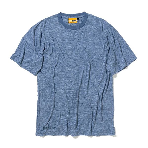 【 SALE 】GRIP SWANY ( グリップスワニー ) 【 GSMCT0014 】 BOX LOGO DRY S/S TEE | シャツ | Tシャツ | 半袖 | 半袖Tシャツ | 半袖シャツ | シンプル | UVカット | 速乾 | バックプリント | ランニング | キャンプ | ジム | 使いやすい | アウトドア | レジャー | ぐりっぷすわにー