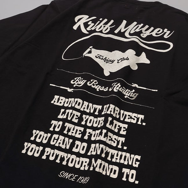 KRIFF MAYER ( クリフメイヤー ) 外遊びイラストロンT ( 釣り ) 2517813 | シャツ | ウェア | トップス | ロンT | Tシャツ | 長袖 | 綿100% | プリントT | くりふめいやー | バックプリント