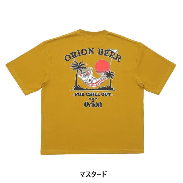 【 Duckster × ORION 】 RELAXED FIT S/STEE ハンモック Tシャツ 半袖 半袖Tシャツ バックプリント プリントT コラボ カジュアル 綿100％ コットン オリオンビール 沖縄 950210 ゆったり オーバーサイズ カットソー トップス ユニセックス メンズ レディース