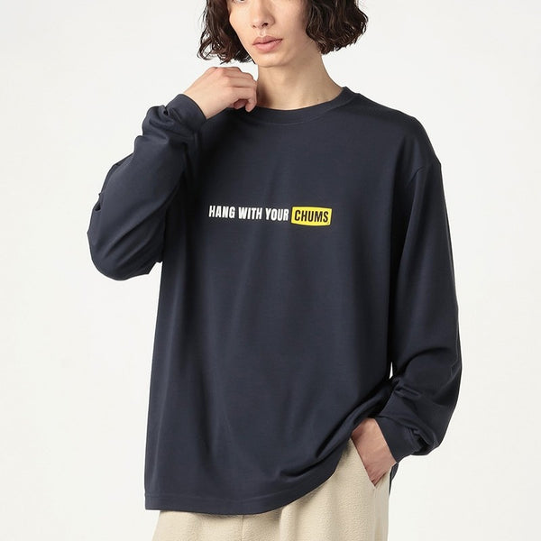CHUMS ( チャムス ) フィルモアブービーミーツフォックスロングスリーブTシャツ バックプリント Tシャツ ロンT 長袖 長袖Tシャツ メンズ レディース ユニセックス 吸水速乾 ドライ CH01-2872