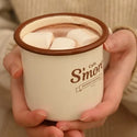 S`more ( スモア ) café s'more mug | マグカップ | マグ | コップ | ホーロー | レトロ | 可愛い | アウトドア | キャンプ | プレゼント | シンプル | ロゴ | 耐久性 | 熱伝導 | すもあ
