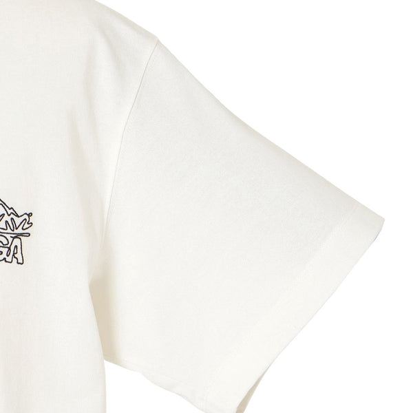 NANGA ( ナンガ ) エコハイブリッド ラインドローイン Tシャツ | 半袖 | Tシャツ | 夏服 | 刺繍 | 半袖Tシャツ | シンプル | アウトドア | お出かけ | キャンプ | レジャー | 散歩 | 普段着 | N2610-1M038Z001059 | なんが