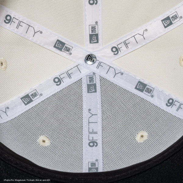 NEW ERA ( ニューエラ ) 9FIFTY ドラえもん キャップ | ブラック | クローム | 帽子 | 日よけ | ユニセックス | サイズ調整 | フラットバイザー | アウトドア | キャンプ | アジャスタブル | 14935422 | 14935421 | にゅーえら