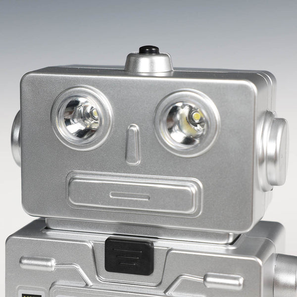 DULON ( ダルトン ) TOOL KIT ROBOT SILVER ツール キット ロボット | 工具セット | ロボット型 | DIY | Y-1019SV | ドライバー | ソケット | ビット |  LEDライト | メジャーテープ | だるとん | ギフト | プレゼント