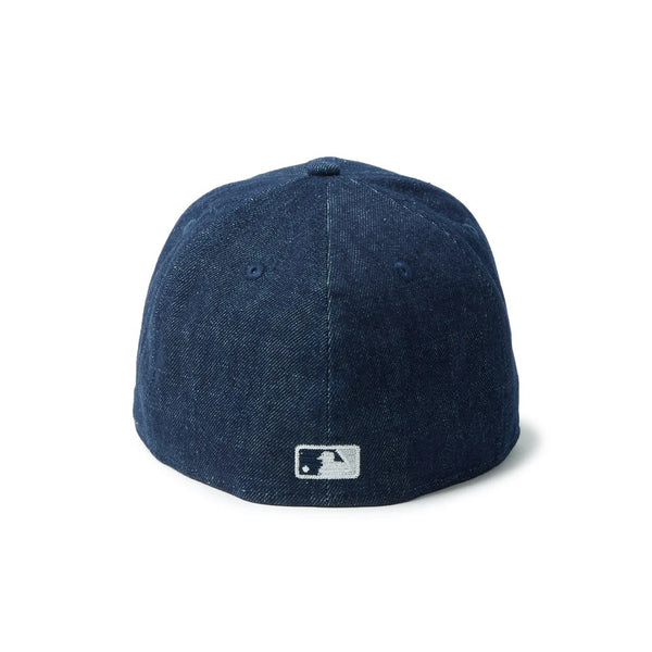NEW ERA ( ニューエラ ) PC 59FIFTY ニューヨーク・ヤンキース Chain Stitch チェーンステッチ インディゴデニム | 帽子 | キャップ | お出かけ | オシャレ | ユニセックス | 14744672 | 型くずれしにくい | にゅーえら