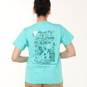 CHUMS ( チャムス ) チャムスイズファンTシャツ | トップス | Tシャツ | シャツ | バックプリント | プリント | 半袖 | 半袖シャツ | 夏服 | タイダイ染め | CH01-2522 | コットン | レトロポップ | アパレル
