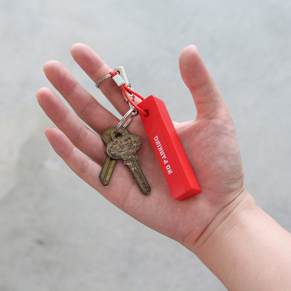 DETAIL ( ディテール ) Parking Curb Keyring パーキングカーブ キーリング | PC台になるキーホルダー | キーホルダー | フローティングキーホルダー | 水に浮く | 可愛い | グレー | イエロー | レッド | グリーン | H0078 | でぃてーる
