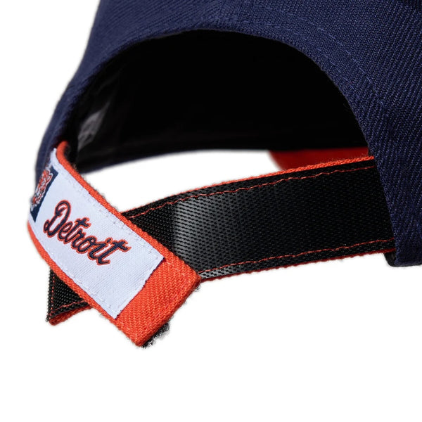 NEW ERA ( ニューエラ ) 9FORTY 2-Tone Woven Label デトロイト・タイガース ライトネイビー オレンジエイドバイザー | 帽子 | キャップ | 14667832 | ポリエステル | 日よけ | オシャレ | ベルクロストラップ | ユニセックス | にゅーえら
