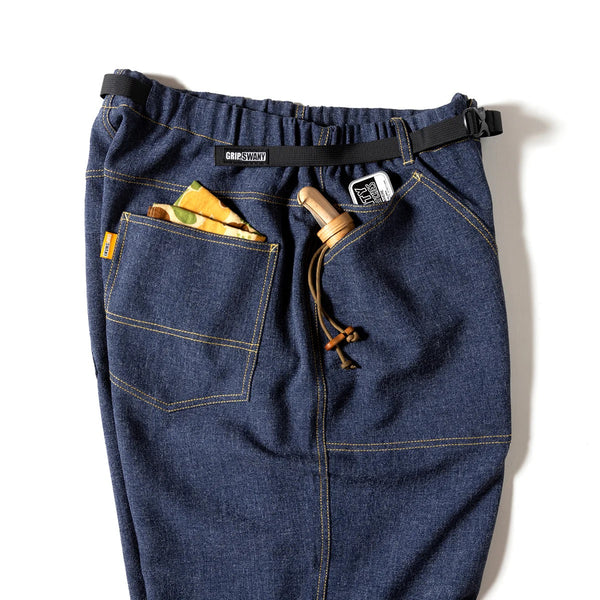 GRIP SWANY ( グリップスワニー ) 【 GSMP-068 】 DENIM-LIKE PANTS LOOSE FIT | メンズ | ボトムス | ズボン | 長ズボン | ロングパンツ | おしゃれ | キャンプ | アウトドア | レジャー | 速乾 | UVカット | ワイドテーパード | ぐりっぷすわにー