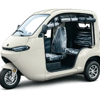 EQV PICNIC ピクニック 3人乗り 電動バイク 電動トゥクトゥク 電動三輪バイク EVバイク ミニEV 3輪 電動スクーター マイクロモビリティ 普通免許 AT限定可 車検不要 車庫証明不要 ヘルメット不要 2000W 72V 75Ah リン酸鉄リチウム