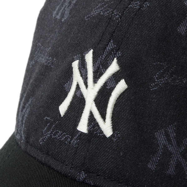 NEW ERA ( ニューエラ ) 9TWENTY MLB Jacquard ニューヨーク・ヤンキース ブラック | 帽子 | キャップ | 日よけ | オシャレ | UVカット | コットン | サイズ調整 | ジャカード | 14745053 | にゅーえら