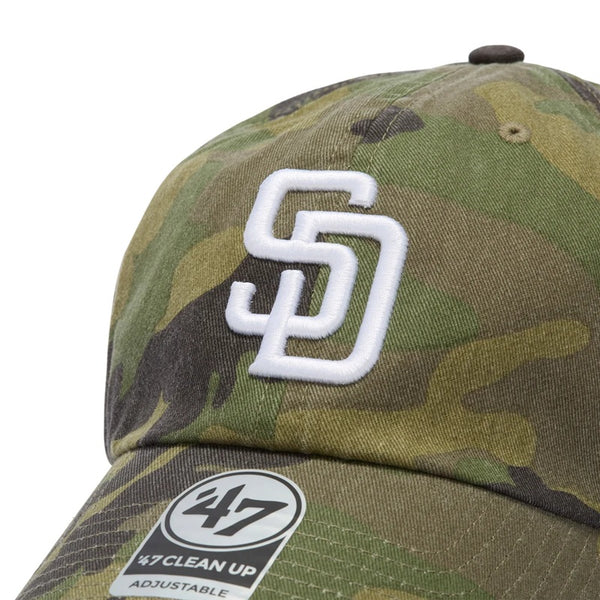'47 ( フォーティーセブン ) クリーンナップ サンディエゴパドレス MLB CAMO ウッドランドカモ パドレス キャップ MLBキャップ 帽子 カモ柄 ベースボールキャップ メンズ レディース キャップ 14920551