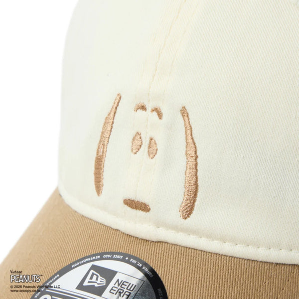 NEW ERA ( ニューエラ ) 9TWENTY Vintage PEANUTS ピーナッツ 2-Tone | 帽子 | キャップ | スヌーピー | 可愛い | プレゼント | ギフト | お出かけ | UVカット | 日よけ | 暑さ対策 | お出かけ | レジャー | アウトドア | 14865366 | 14865367 | にゅーえら