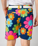 【 SALE 】 LOUDMOUTH ( ラウドマウス ) ストレッチツイル 柄ショートパンツ | ゴルフ | ウェア | 派手 | ハーフパンツ | 半ズボン | メンズ | 765334 | 動きやすい | インパクト | らうどまうす