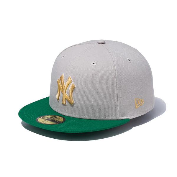 NEW ERA ( ニューエラ ) 59FIFTY Cactus & Grape Fruit ニューヨーク・ヤンキース ストーン ケリーグリーンバイザー | 帽子 | キャップ | ユニセックス | 日よけ | アウトドア | オシャレ | キャンプ | レジャー | 14921967 | にゅーえら