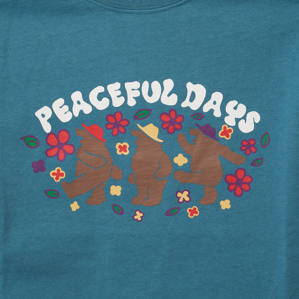 COBMASTER ( コブマスター ) COB KIDS PEACEFULDAYS TEE | Tシャツ | 半袖 | シャツ | 綿100％ | トップス | ウェア | アパレル | キッズ | キッズ服 | 81149500 | こぶますたー | 子供服 | カジュアル