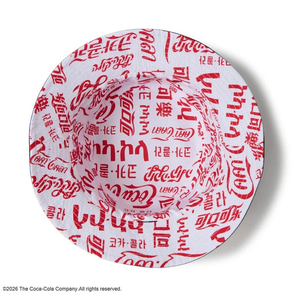 NEW ERA ( ニューエラ ) バケット01 リバーシブル Coca-Cola コカ･コーラ ブラック リバーシブル Coca-Cola コカコーラ バケットハット リバーシブルバケットハット 帽子 ハット 黒 ロゴ 15154783